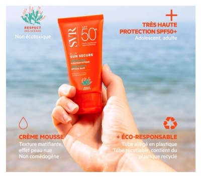 SVR Sun Secure Blur Crème Mousse Flouteur Optique SPF50+ 50 ml