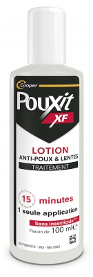 Pouxit Lotion Anti-Poux & Lentes Lot de 2 x 100 ml