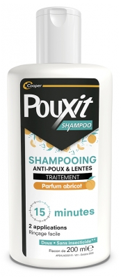 Pouxit Shampoing Anti-Poux & Lentes 2 x 200 ml Offre Spéciale
