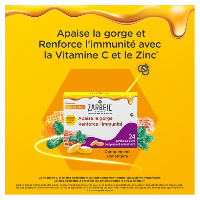 Zarbeil 24 Pastilles à Sucer