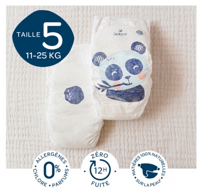 Biolane Couches Naturelles 40 Couches Taille 5 (11-25 Kg)