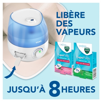 Vicks Mini Humidificateur à Ultrasons VUL525E4