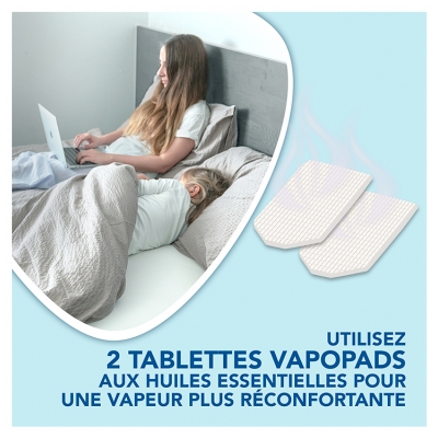 Vicks Vapopads 7 Recharges Parfumées Romarin Lavande