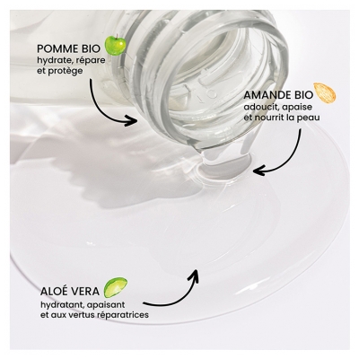 Pulpe de Vie Shampoing Hydratant Doux Pomme Bio 400 ml