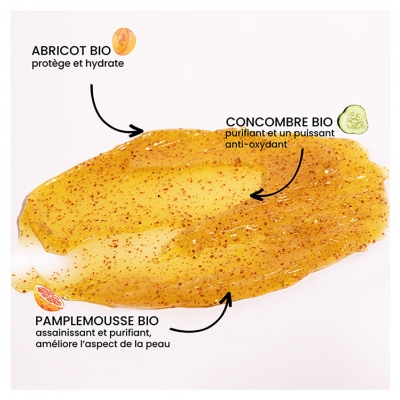 Pulpe de Vie Masque et Gommage Éclat Sucré Frappé Bio 150 ml