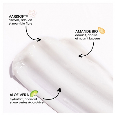 Pulpe de Vie Masque Capillaire Nourrissant et Démêlant Amande Douce 3en1 Bio 300 ml
