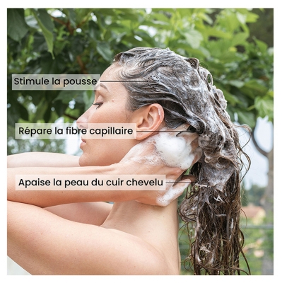 Pulpe de Vie Shampoing Volume et Pousse Chanvre et Romarin 400 ml