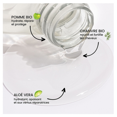 Pulpe de Vie Shampoing Volume et Pousse Chanvre et Romarin 400 ml