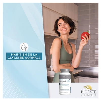 Biocyte Longevity Cr Chrome 200 µg 60 Gélules
