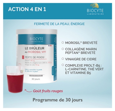 Biocyte Le Brûleur au Morosil 400 240 g