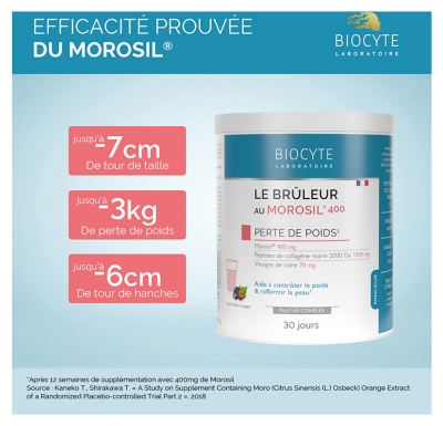 Biocyte Le Brûleur au Morosil 400 240 g