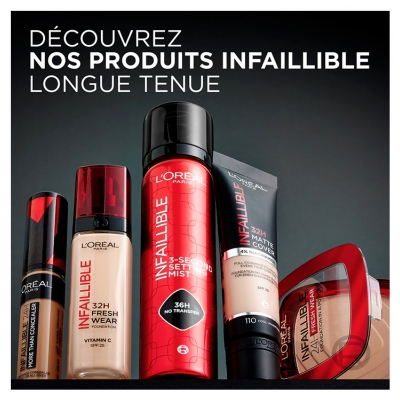 L'Oréal Paris Infaillible Spray Fixateur de Maquillage 75 ml