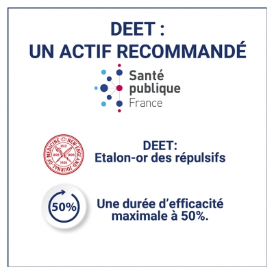 Insect Ecran Anti-Moustiques Spray Répulsif Peau Zones Infestées Lot de 2 x 100 ml