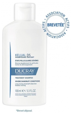 Ducray Kelual DS Shampoing Traitant Etats Pelliculaires Sévères 100 ml