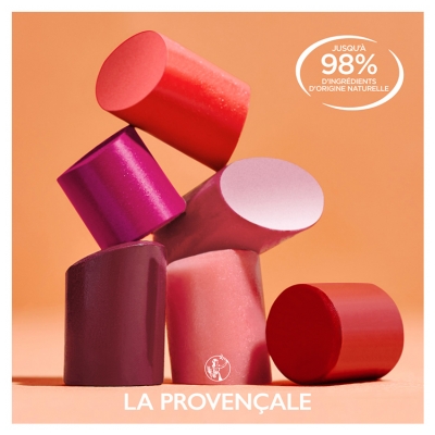 La Provençale Bio Rouge Fondant Rouge à Lèvres 3,7 g - Teinte : 020 Bois de Rose Délicat