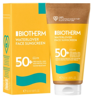 Biotherm Waterlover Face Sunscreen SPF50+ 50 ml