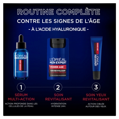 L'Oréal Paris Men Expert Power Age Soin Yeux Revitalisant 15 ml