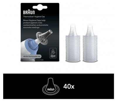 Braun 40 Embouts pour Thermoscan