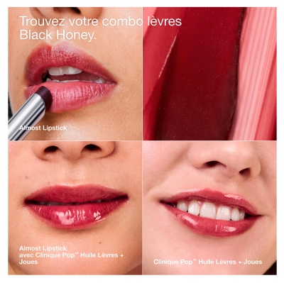 Clinique Pop Huile pour Lèvres et Joues Black Honey 7 ml
