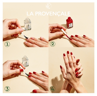 La Provençale Bio Le Vernis Solaire Base & Fixateur de Vernis 13 ml