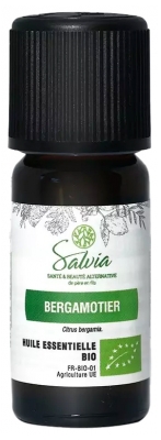 Salvia Nutrition Organic Bergamot Essential Oil 10 ml Salvia Nutrition Organic Bergamot Essential Oil 10 ml