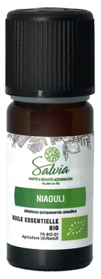 Salvia Nutrition Niaouli Organic Essential Oil 10 ml Salvia Nutrition Niaouli Organic Essential Oil 10 ml
