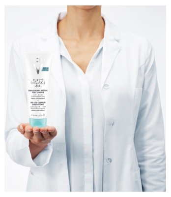 Vichy Pureté Thermale Démaquillant Intégral 3en1 Peau Sensible 300 ml