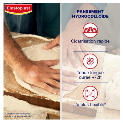 Elastoplast Second Skin Protection XL 3 Pansements