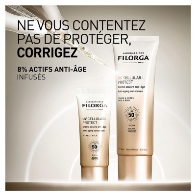 Filorga UV CELLULAR-PROTECT Crème Solaire Anti-Âge SPF50+ 125 ml