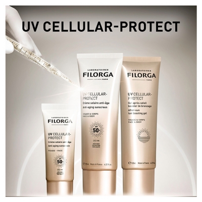 Filorga UV CELLULAR-PROTECT Gel Après-Soleil Booster de Bronzage 125 ml