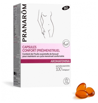 Pranarôm Aromafemina (Pre)Menstrual Comfort Capsules Organic 30 Kapsułek
