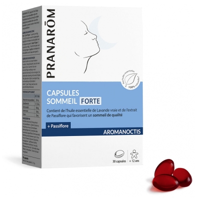 Pranarôm Aromanoctis Capsules Sommeil Forte 30 Capsules