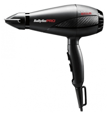 Babyliss PRO BLACK STAR Ionic BAB6250IE Hairdryer Babyliss PRO BLACK STAR Ionic BAB6250IE Hairdryer