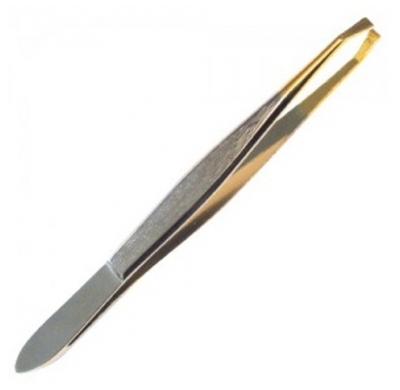 Parisax Pro Chromed Tweezers Bi Colored Crab Parisax Pro Chromed Tweezers Bi Colored Crab