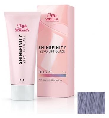 Wella Semi-Permanent Haircolor 00/89 Blue Booster Shinefinity Wella Semi-Permanent Haircolor 00/89 Blue Booster Shinefinity