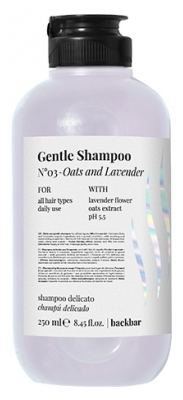 Back Bar Gentle Gentle Shampoo N°3 Back Bar Gentle Gentle Shampoo N°3