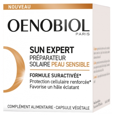 Oenobiol Intensif Preparateur Peau Sensible 30 Kapsułek Oenobiol Intensif Preparateur Peau Sensible 30 Kapsułek