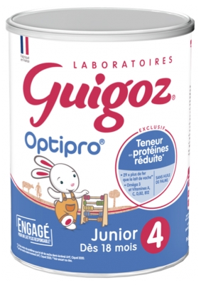 Guigoz Optipro Junior Od 18 Miesięcy 900 g Guigoz Optipro Junior Od 18 Miesięcy 900 g