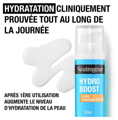 Neutrogena Hydro Boost Fluide Hydratant Sans Parfum SPF50 50 ml