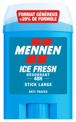 Mennen Ice Fresh 24H Dezodorant w Sztyfcie Large 60 ml Mennen Ice Fresh 24H Dezodorant w Sztyfcie Large 60 ml