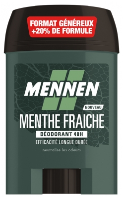 Mennen Deodorant Fresh Mint 48H Stick Large 60 ml Mennen Deodorant Fresh Mint 48H Stick Large 60 ml