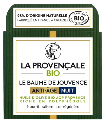La Provençale Bio Le Baume de Jouvence Nuit Anti-Âge Bio 50 ml