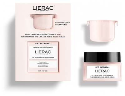 Lierac Lift Integral La Crème Nuit Régénérante 50 ml + La Crème Nuit Régénérante Recharge 50 ml Offerte