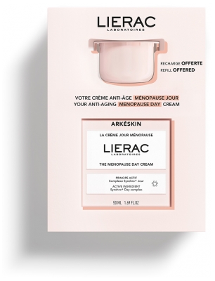 Lierac Arkéskin La Crème Jour Ménopause 50 ml + La Crème Jour Ménopause Recharge 50 ml Offerte