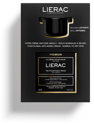 Lierac Premium La Crème Voluptueuse 50 ml + La Crème Voluptueuse Recharge 50 ml Offered