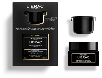 Lierac Premium La Crème Voluptueuse 50 ml + La Crème Voluptueuse Recharge 50 ml Offered