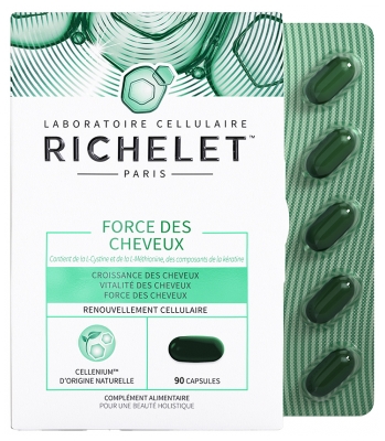 Richelet Wzmocnienie Włosów 90 Kapsułek Richelet Wzmocnienie Włosów 90 Kapsułek