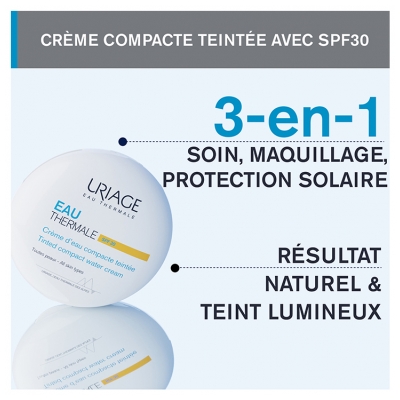 Uriage Crème d'Eau Compacte Teintée SPF30 10 g