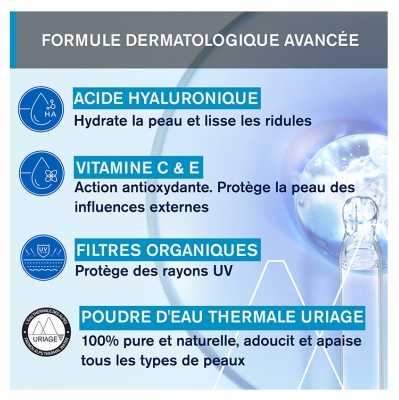Uriage Crème d'Eau Compacte Teintée SPF30 10 g