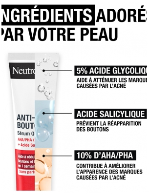Neutrogena Anti-Boutons + Sérum Quotidien Sans Parfum 30 ml